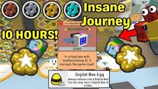 10 Hours of Robo Challenges in Bee Swarm Simulator (got digital bee)