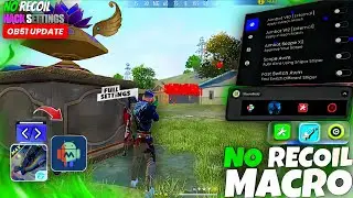 AIM LOCK MacroDroid Macro Free Fire 2026 ⚙️ | 100% Secret Headshot Settings 🇧🇷