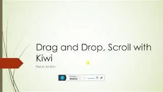 Kiwi Drag and Drop Scrolling
