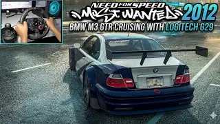 BMW M3 GTR - NEED FOR SPEED MOST WANTED 2012 | LOGITECH G29 GAMEPLAY