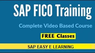 SAP FICO Training Complete SAP FICO Video Based Course SAP Fico Class27  Full Payments Part Payments