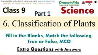 Std 9th Science | Classification of Plants | Video Part-1 | Maharashtra Board class9 PraescioEdu