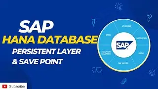 SAP HANA DATABASE -- HANA SERVICES, PERSISTENT LAYER & SAVEPOINT