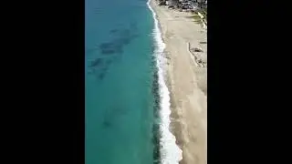 Пляж Клеопатра в Алании Турция (Kleopatra beach in Alanya Turkey)