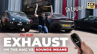 My 500HP V8 Aston Martin Vantage now sounds INSANE!