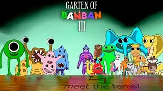 Garten of Banban 3 - ALL NEW BOSSES (Full Gameplay)