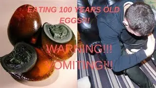 EATING ROTTEN EGGS!!! (WARNING! VOMITING)