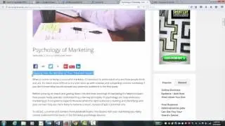 Psychology of Marketing