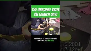 Original XBOX Launch Day 2000s Nostalgia