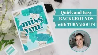 Hassle-Free BACKGROUNDS for your Handmade Cards