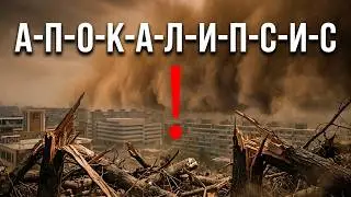 Апокалипсис уже сегодня - Вырубленные деревья - Пыльная буря. 23.08.17. Баку.