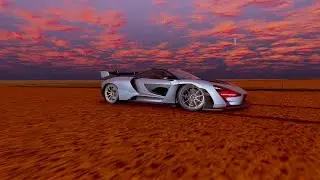 McLaren Senna Crash Test #car #crash #beamngdrive #shorts