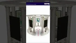 Turning this unimaginative dull page into an exciting AR gallery 🤩 with @aryelhq #shorts #ar #art