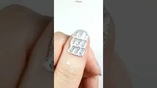 KADS OCEAN 005 #nailart #shorts #nailpolish #stampingnailart #kadsinfluencer #kadsnailart