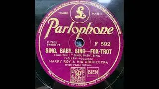 Harry Roy and his Orchestra - Sing Baby sing
