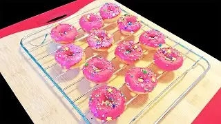 GLAZED DONITASES IN HOMEMADE MACHINE | recipe for mini donuts