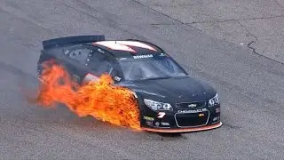 Nascar - New Hampshire -  2015 - Crash Compilation (Original Sound - No Music)