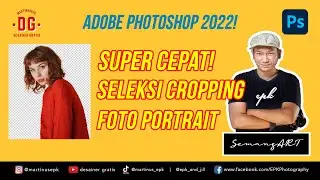 TUTORIAL SINGKAT 2 MENIT CROPPING SELEKSI FOTO #tutorialphotoshop #martinusepk