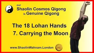 Qigong - 18 Lohan Hands #07 Carrying the Moon - School Principal Grandmaster Wong Kiew Kit