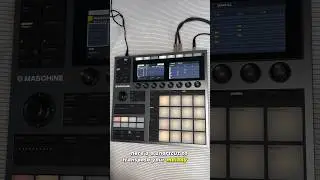 Quick tip on how to transpose by an octave on Maschine Plus! (shortcut) 
