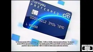 Citi Thank You Preferred Credit Card Commercial - 2013