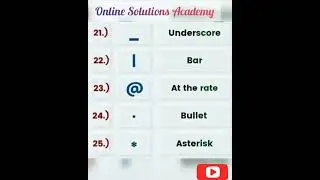 List of Mathematical Symbols in English | MATH Symbols Vocabulary Words