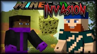 Minecraft PvP | Invasion | #3 BLOOPERS AND THE MOLE