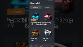 csgoda bedava skin kazanmak istiyorsanız izleyin #csgo #skincare #freeskins #roblox #fypシ