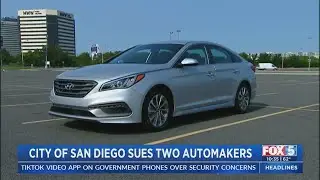 City of San Diego Sues Two Automakers