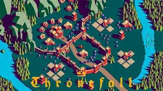 CASTLE DEFENSE ALONE ➤ Thronefall #1 ➤ I AM THE LITTLE KING