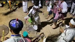 1st time  dekhyko Kati dami hudoraicha  kamdai kamdai aguu fire 🔥 ma nachadai @oye village life