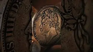 King George IV. United Kingdom 1 crown, 1821. #numismatics #history #silvercoins #numismatic #coin