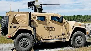 The US Marines are testing the new XM914 cannon for the JLTV armored vehicle.