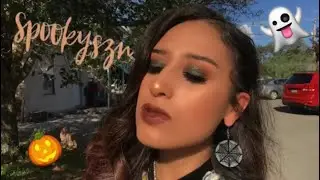 Spooky Szn Eyeshadow Tutorial 👻🖤🎃