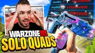 SOLO vs. QUADS IS BACK | Warzone Season 1 Gameplay