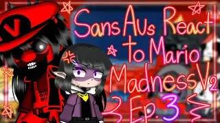 Hallucinations - Paranoia // React Mario Madness V2 [EP.3] || Gacha Nox