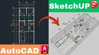 How to export from AutoCAD to Sketchup 2025