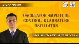 OSCILLATOR AMPLITUDE CONTROL ,  QUADRATURE OSCILLATOR