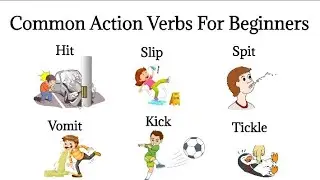 Action Verbs for Beginners || #vocabulary