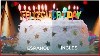 Cumpleaños Feliz 🎉  🎉 Happy Birthday To You 🥳   🥳 2024 ESPAÑOL / INGLES