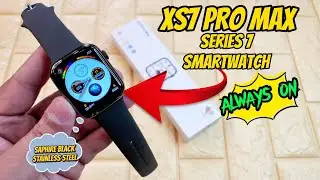 XS7 PRO MAX SMARTWATCH | XS7 PRO MAX SERIES 7 SMARTWATCH | STAINLESS STEEL SAPPHIRE BLACK REVIEW