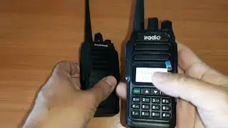 Iradio UV-83  функция сканирования частоты канала