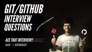 GIT Basic/Intermediate Interview questions❓|| Simplified || ACE that Interview! ✔︎