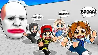 ARIGİLLER KOCA VE KORKUNÇ KAFALARDAN KAÇIŞ🤣AYŞEM ECE ARI🐝ARIGİLLER🐝ROBLOX ESCAPE RUNNING HEAD