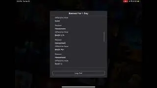 got banned again lol