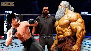 True Bruce Lee Vs. Old God | EA Sports UFC 5