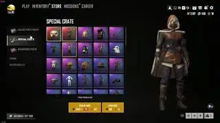 PUBG PC LITE 50 Crate opening