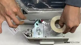 How to Change Label Rolls | Easy Weigh LS100 Label Printing Scale