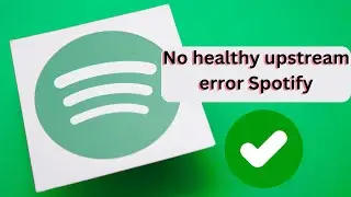 No healthy upstream error Spotify | Spotify wrapped not working