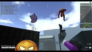 Tinky Winky Obtains Godpowers and Starts Levitating In Roblox Slendytubbies VS Redux